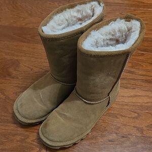 BearPaw Tan Womens Boots Size 8
